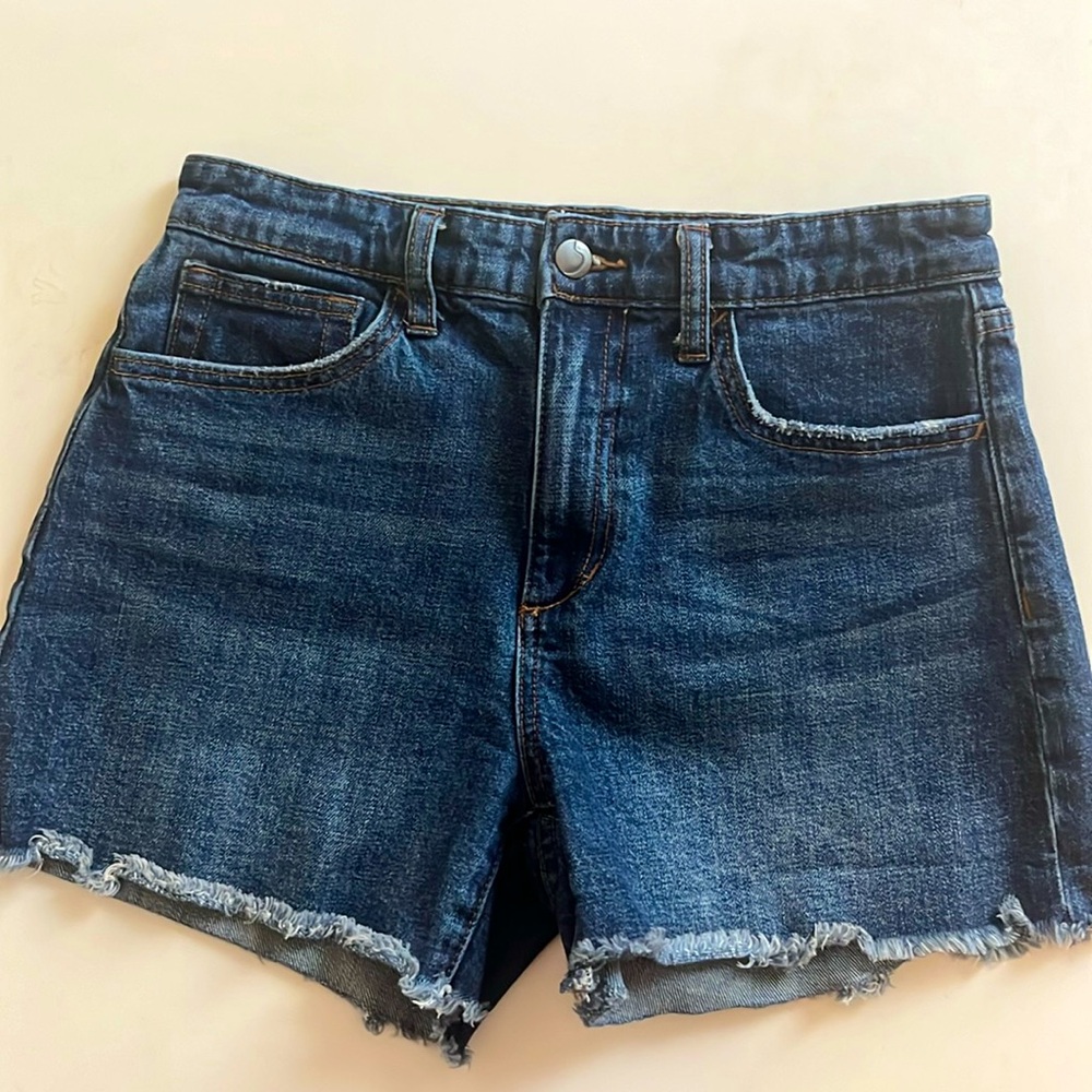 Joe’s hi-rise Rhian denim shorts- EUC